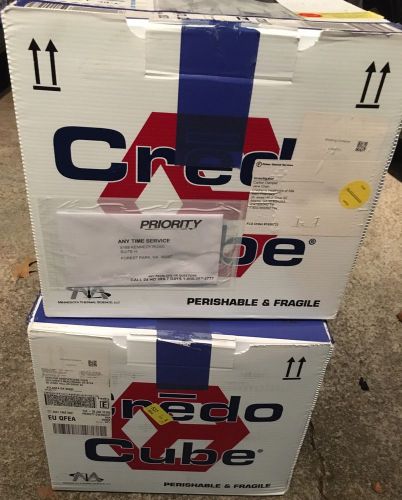 Credo cube bio transport containers reusable thermal lot of 2 for sale