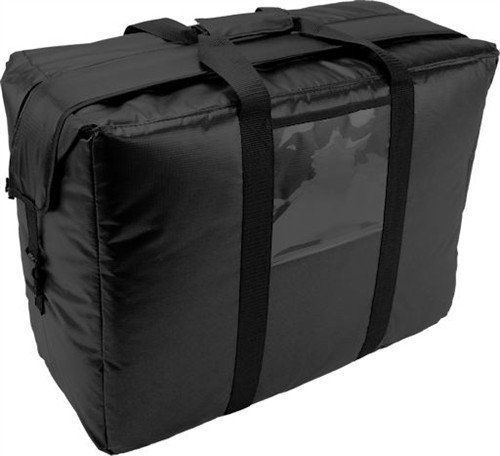 Case of 2 ovenhot black large insulated meals on wheels food delivery bag new for sale