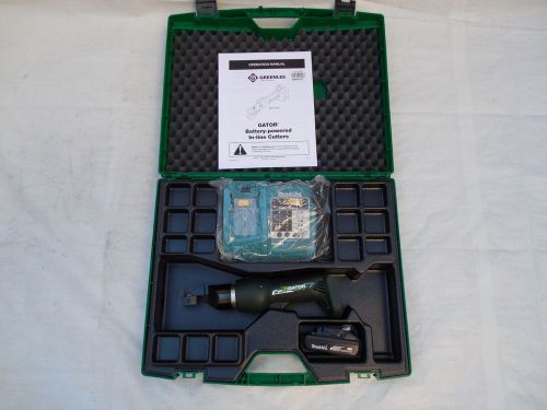Greenlee Gator ETS12L11 Battery Hydraulic Bolt Lock cutter cordless tool