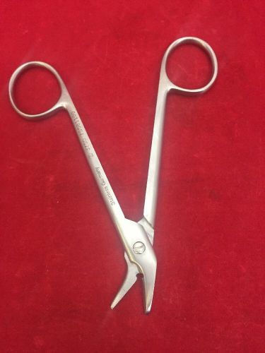 ZIMMER Wire Cutting Scissors Angular 3750 75581100 4.75&#034; Good Condition