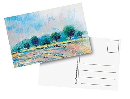 Cover-It Heavy Weight Blank Postcards, 4 x 6 Inches, White, Pack of 50