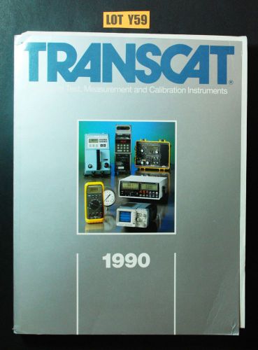 Transcat Catalog Of Electronic Test Measurement Calibration Equipment 1990 Y59