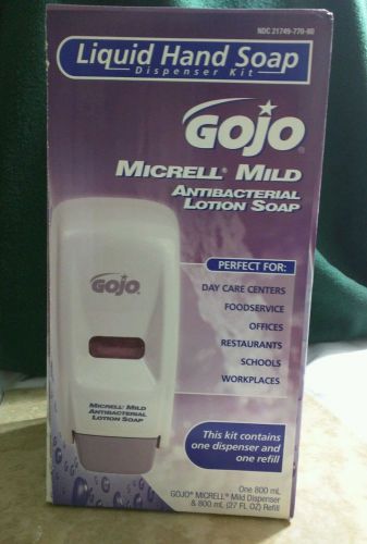 Gojo liquid hand soap dispensing kit (micrell mild) for sale