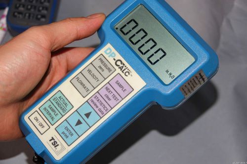 Used TSI DP-CALC 8705 Micromanometer Measure static total and velocity pressures