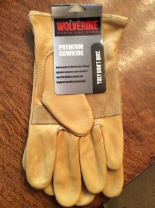 Wolverine Industrial/Contractor Leather Gloves Size Medium