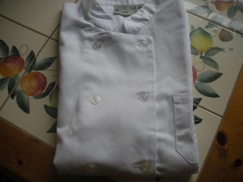 New KNG Chef&#039;s Coat Size Large, Short Sleeves