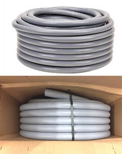 (Lot of 5box)1&#034;x100&#039;  Flexible Liquid Tight, Non-Metallic,Electrical PVC Conduit