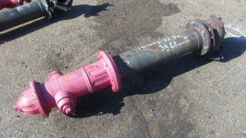 Mueller fire main hydrant/3 1/2&#039; pipe&amp;elbow #1025948j fm250wp 5 1/4 2000 new for sale