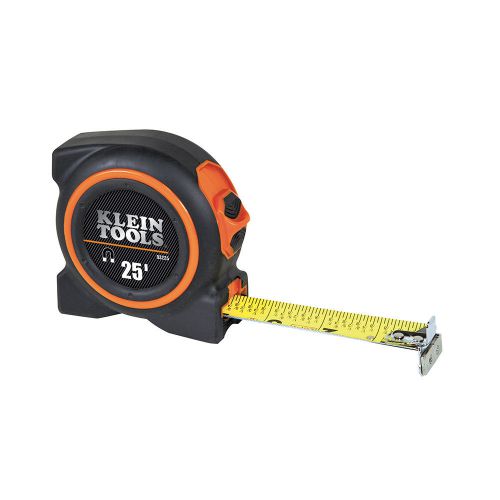 Klein tools tape measure - 93225 - 25&#039;(7.62 m) magnetic double hook for sale