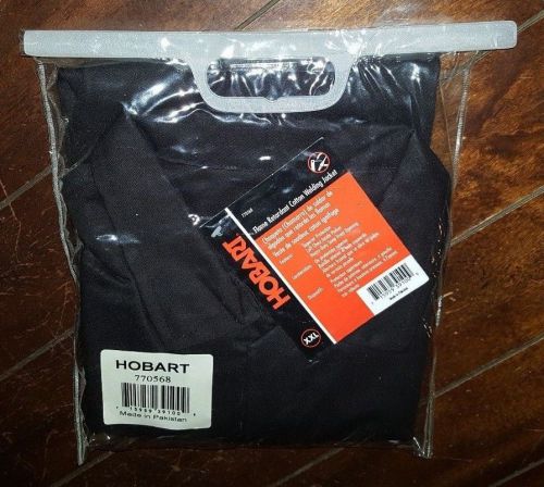 New Hobart Flame Retardant Cotton Welding Jacket Size XXL ~ Item# 770568