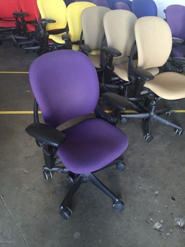 Purple Steelcase Leap Chair