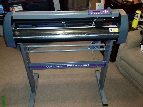 USCutter 34-inch Vinyl Cutter Plotter with Stand, Accessories and Software