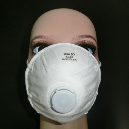 20 Pcs/Box Respiratory Mask With Exhalation Valve Dust Mask