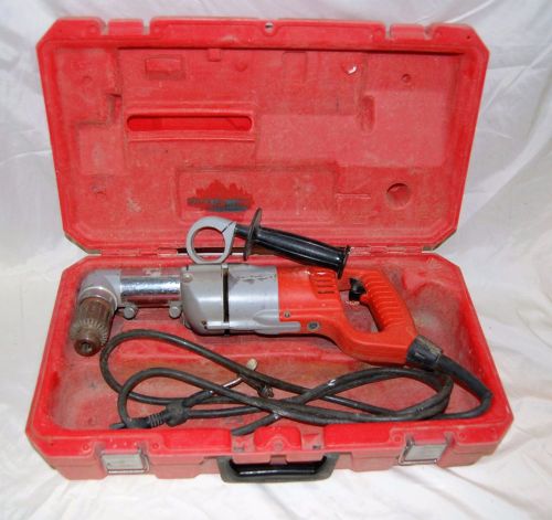 MILWAUKEE 1107-1 1/2&#034; CORDED DRILL, TWO-SPEED RIGHT ANGLE DRIVE