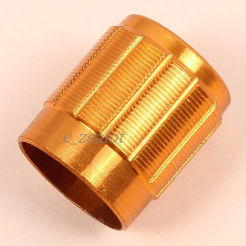 10pcs golden potentiometer knob 15*16.5mm for voice adjustment rotary switch for sale