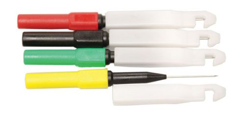 Esi 618 green/yellow/red/black 3.25 x 0.25 x 0.25 mini back probe/wire piercer for sale