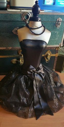 Female Youth  Mannequin  Window Torso Dress Form Display Decorative w/ cloth