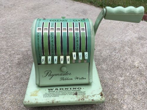 Vintage Paymaster Ribbon Writer 8000 Series w/ Cover