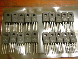 Lot of 20pcs - mitsubishi bcr5pm-8l triac- 5a, 400v isolated tab - usa seller for sale
