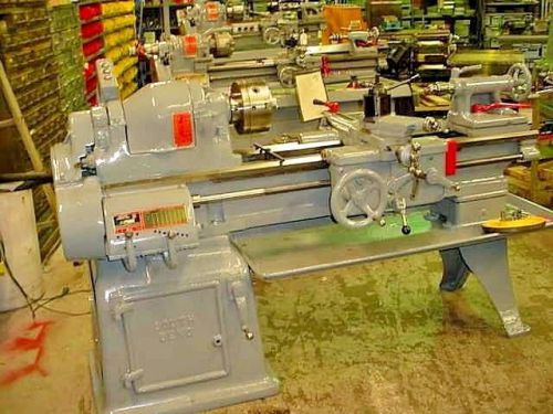 1980 16&#034; X 32&#034; SOUTH BEND TOOLROOM LATHE WITH TAPER &amp; CAMLOCK SPINDLE VIDEO