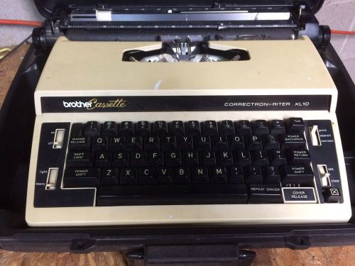 Brother Cassette Correction-Riter XL10 Typewriter