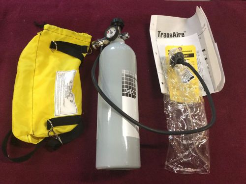 New hydro  msa transaire emergency breathing apperatus 10 min air supply for sale