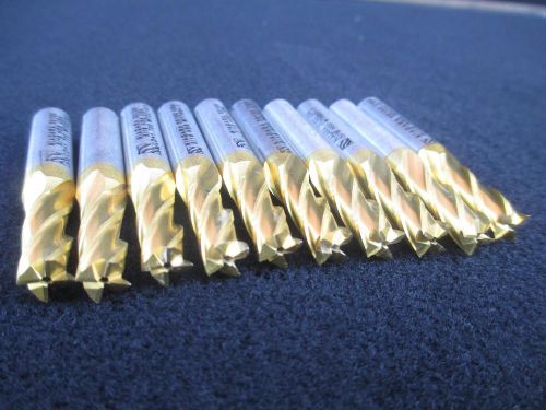 336 lot of 10 niagara endmill end mill 5/16 x 3/8 x 3/4  35100 hss4 10 pieces! for sale