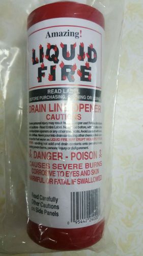 Heavy duty drain opener liquid fire for sale