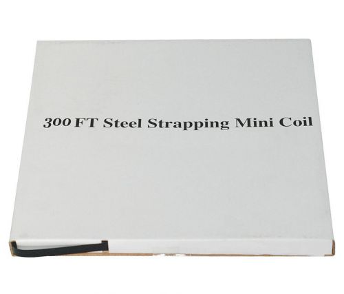 Steel strapping, 3/4&#034; x .020 - mini, 300 ft length, 6lgd4 grainger for sale