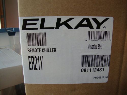 Elkay er21y remote water chiller, 2.5 gph, 2.5 amps for sale