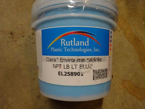 Rutland EL2589 NPT LB Light Blue plastisol ink 1 Gal