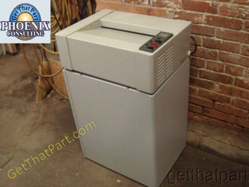 Ideal Destroyit 4001 4001B StripCut German Industrial Paper Shredder