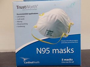 N95 Laboratory / Surgical Masks 5ct.