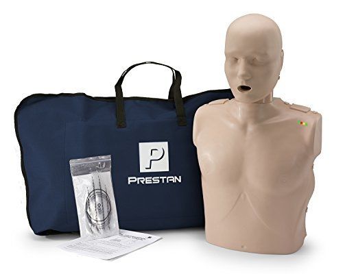 PRESTAN PP-AM-100-MS Professional Adult CPR-AED Training Manikin, Medium Skin