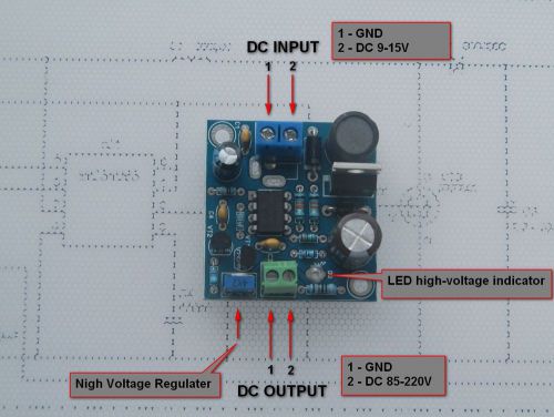 Nixie tube power supply dc 85-220v for lamps in-8 in14 in 16 in18 and others for sale