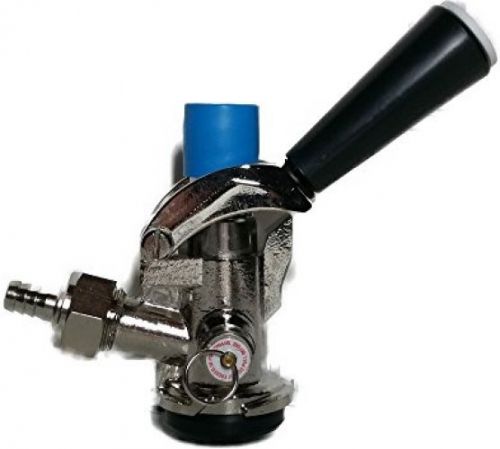 Beer keg coupler ch5100 s system european keg tap by taprite - black handle for sale