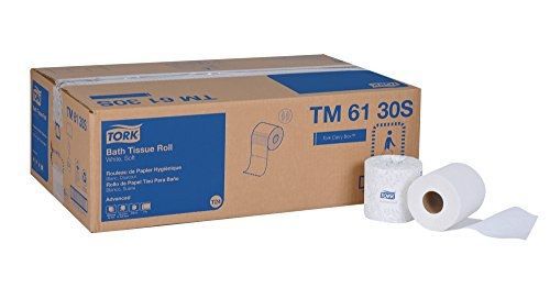 Tork advanced tm6130s bath tissue roll, 2-ply, 4&#034; width x 3.75&#034; length, white for sale
