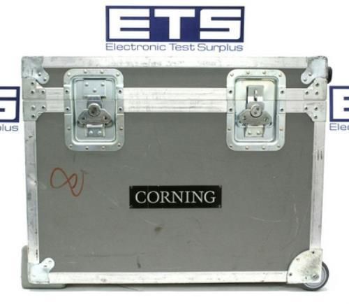 Corning Test Equipment Flight Road Case w/ Handle &amp; Wheels 25x19.5x10.5
