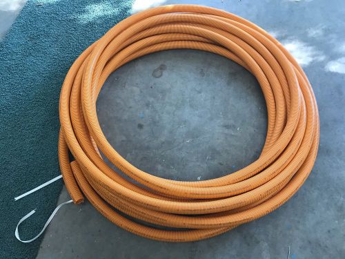 Carlon riser gard 1-1/4&#034; flexible pvc conduit fiber resi gard ent pull cord 91&#039; for sale