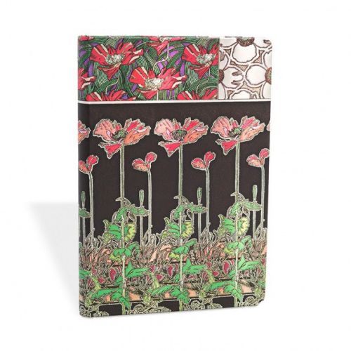 Paperblanks Mucha Collection Papaver Mini Lined Notebook - PB2181