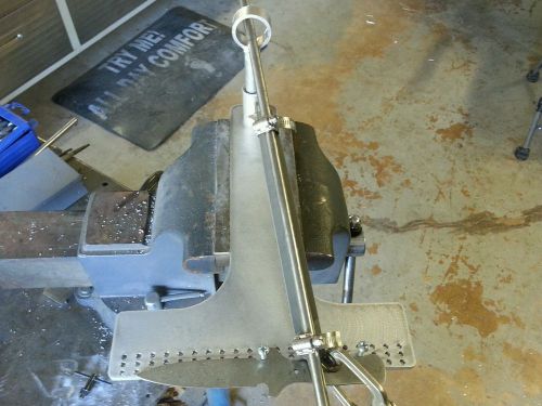 Aluminum knife filing jig