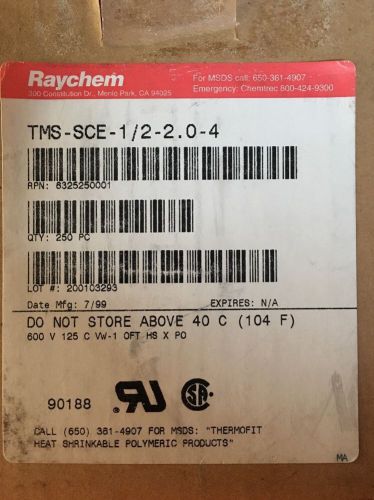 TYCO/Raychem TMS-SCE-1/2-2.0-4 Heat Shrink Wire ID Sleeve Yellow Color