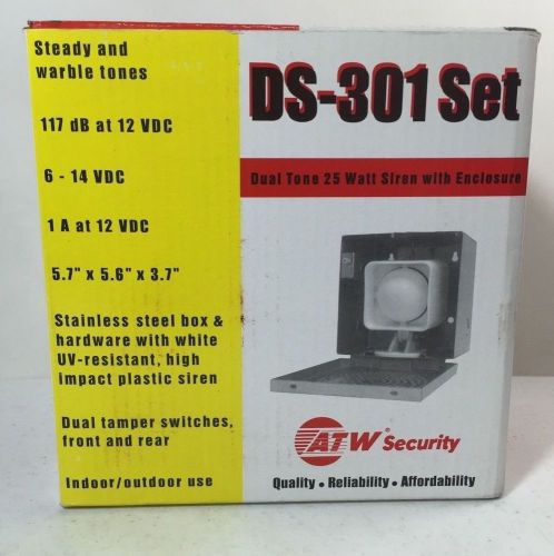 ATW Security DS-301 Set, Original box with all components.