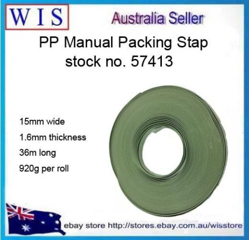 PP Packing Strapping Strap Packing Tools,Plastic Hand Strapping,15mm x 36m-57413