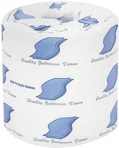 General supply standard white bathroom tissue sturdy and durable case of 96 for sale