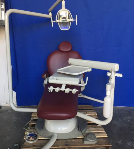 Pelton &amp; crane spirit 3000 dental chair with elipse mount delivery system for sale