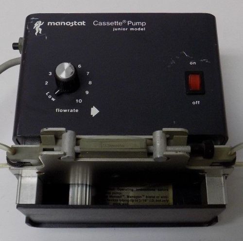 MANOSTAT 72-510-000 CASSETTE PUMP JUNIOR MODEL 115V 60HZ 0.5AMP