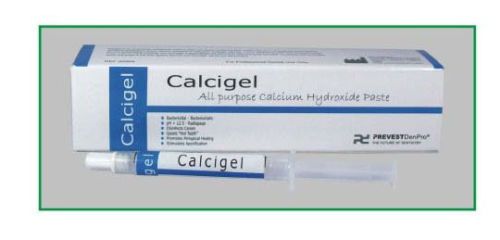 Dental Calcium Hydroxide Paste Containing Barium Sulphate - Calcigel Intro Pack