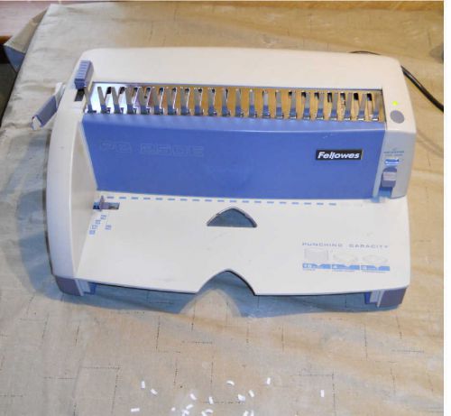 Fellowes pb250e plastic comb binding and punch combo system binding machine for sale