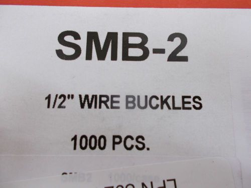 PAC Strapping SMB-2 1/2&#034; Wire Buckles, 1000 Count